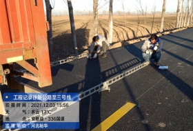 仙桃道路贝克曼梁弯沉检测